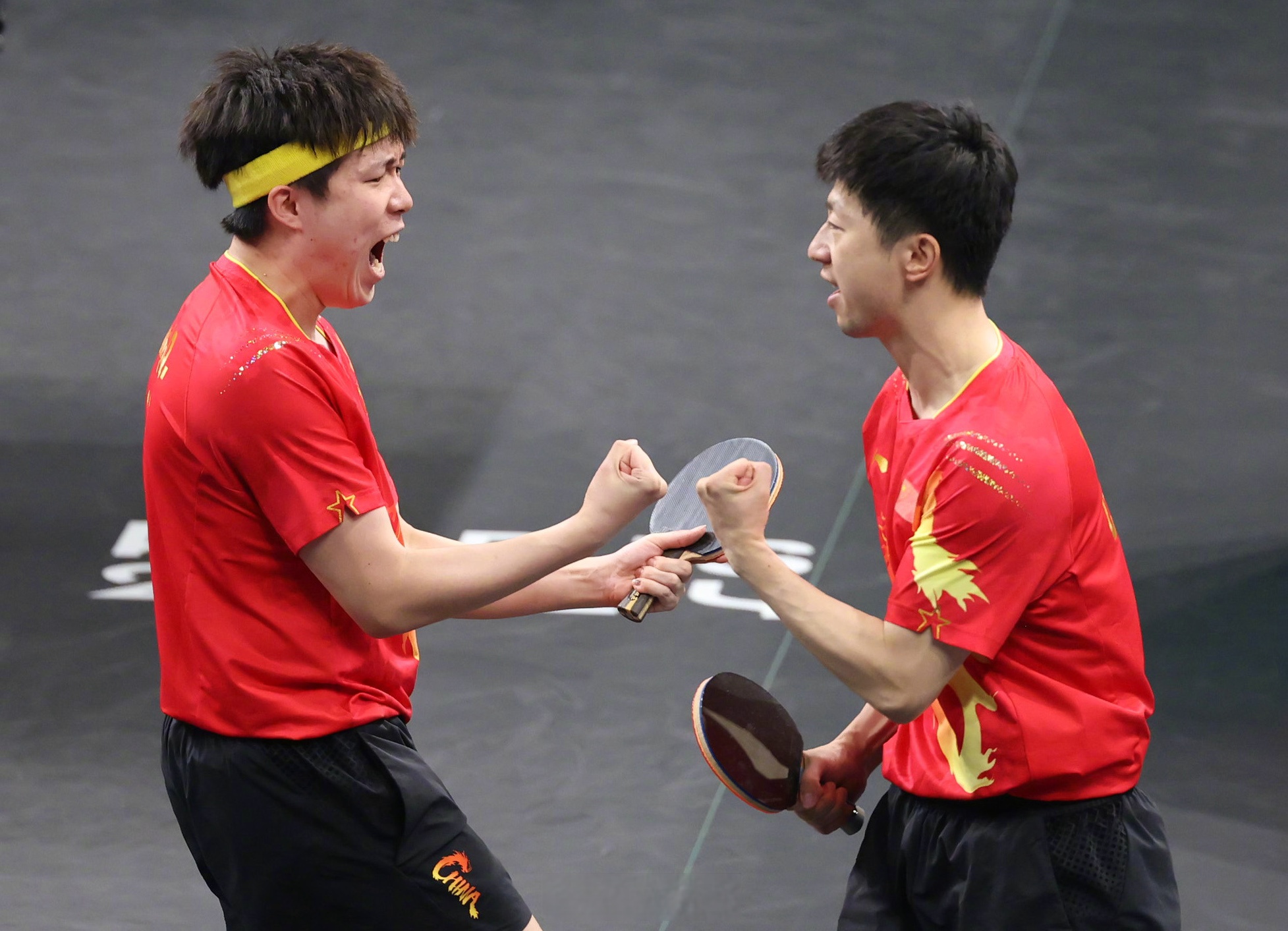 法国队鏖战韩国队，马龙点燃赛场